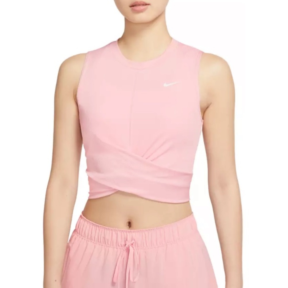 Nike Dri-FIT Cropped Twist Training Tank Top - Picture 12 of 12